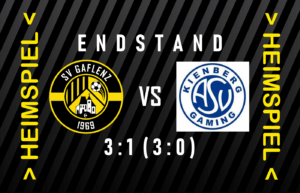 3.Sieg im 3.Spiel!