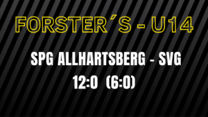 Schlimme Niederlage der U14