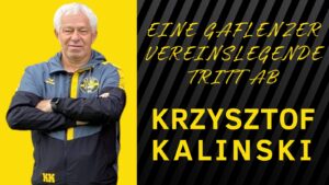 Ein großes Dankeschön an Krzysztof Kalinski…