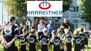 Firma Harreither sponsert neue Macron – Shirts
