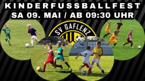 Kinderfußballfest Samstag 9. Mai im Stadion ab 9:30