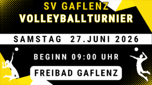 SV GAFLENZ SPIELT VOLLEYBALL