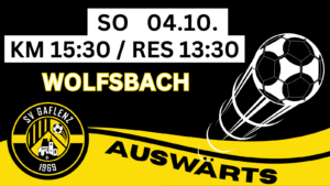 Der nächste Auftritt erfolgt in Wolfsbach