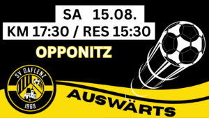 Auftakt in Opponitz